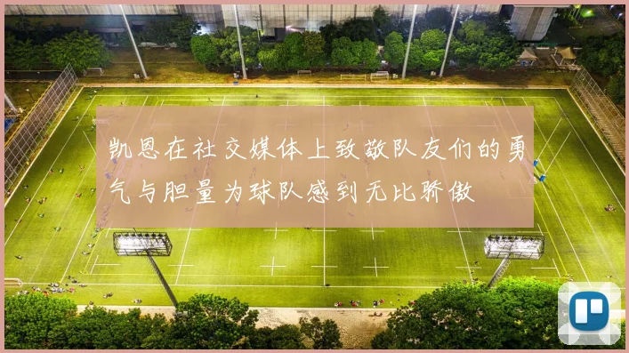 凯恩在社交媒体上致敬队友们的勇气与胆量为球队感到无比骄傲